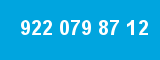 922 079 87 12 922 079 87 12